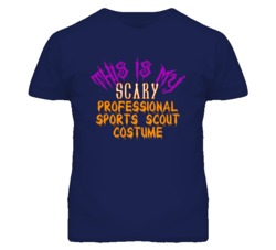 This Is My Scary Professional Sports Scout Costume Funny Halloween T S