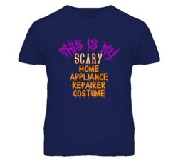 This Is My Scary Home Appliance Repairer Costume Funny Halloween T Shi