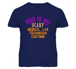 This Is My Scary Medical Lab Technician Costume Funny Halloween T Shir