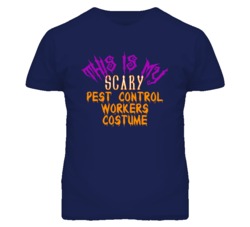 This Is My Scary Pest Control Workers Costume Funny Halloween T Shirt