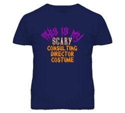 This Is My Scary Consulting Director Costume Funny Halloween T Shirt