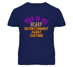 This Is My Scary Entertainment Agent Costume Funny Halloween T Shirt