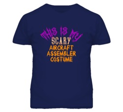 This Is My Scary Aircraft Assembler Costume Funny Halloween T Shirt