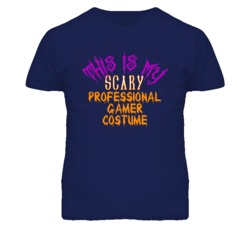 This Is My Scary Professional Gamer Costume Funny Halloween T Shirt