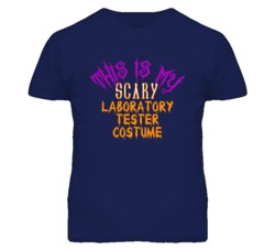 This Is My Scary Laboratory Tester Costume Funny Halloween T Shirt