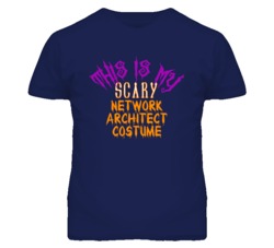 This Is My Scary Network Architect Costume Funny Halloween T Shirt