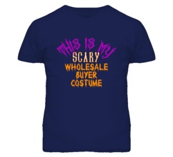 This Is My Scary Wholesale Buyer Costume Funny Halloween T Shirt