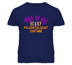 This Is My Scary Paleontologist Costume Funny Halloween T Shirt