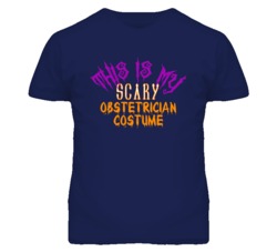 This Is My Scary Obstetrician  Costume Funny Halloween T Shirt