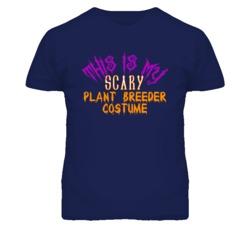 This Is My Scary Plant Breeder Costume Funny Halloween T Shirt