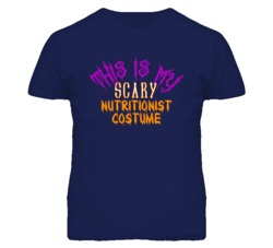 This Is My Scary Nutritionist Costume Funny Halloween T Shirt