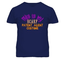 This Is My Scary Patent Agent Costume Funny Halloween T Shirt