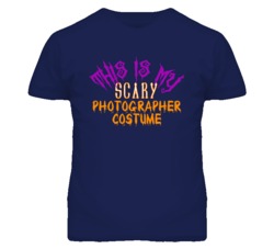 This Is My Scary Photographer Costume Funny Halloween T Shirt