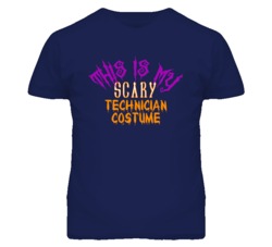 This Is My Scary Technician Costume Funny Halloween T Shirt