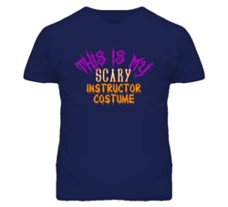 This Is My Scary Instructor Costume Funny Halloween T Shirt