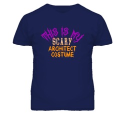 This Is My Scary Architect Costume Funny Halloween T Shirt