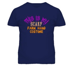 This Is My Scary Farm Hand Costume Funny Halloween T Shirt