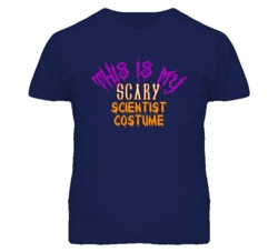 This Is My Scary Scientist Costume Funny Halloween T Shirt
