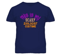 This Is My Scary Zoologist Costume Funny Halloween T Shirt