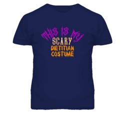 This Is My Scary Dietitian Costume Funny Halloween T Shirt