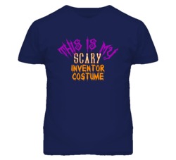 This Is My Scary Inventor Costume Funny Halloween T Shirt