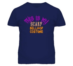 This Is My Scary Bellhop Costume Funny Halloween T Shirt