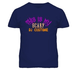 This Is My Scary DJ Costume Funny Halloween T Shirt