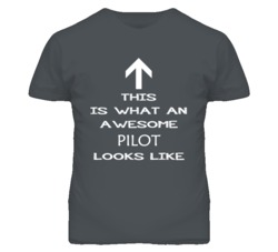 Pilot Looks Like Arrow Simple T Shirt