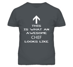 Chef Looks Like Arrow Simple T Shirt