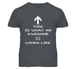 Dj Looks Like Arrow Simple T Shirt