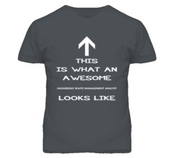 Hazardous Waste Management Analyst Looks Like Arrow Simple T Shirt