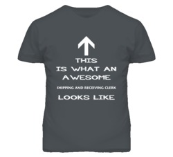 Shipping And Receiving Clerk Looks Like Arrow Simple T Shirt