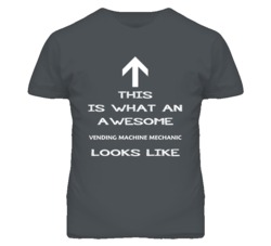 Vending Machine Mechanic Looks Like Arrow Simple T Shirt