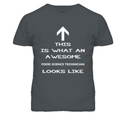 Food Science Technician Looks Like Arrow Simple T Shirt
