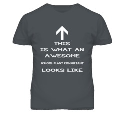 School Plant Consultant Looks Like Arrow Simple T Shirt