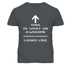 Ultrasound Technologist Looks Like Arrow Simple T Shirt