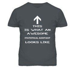 Statistical Assistant Looks Like Arrow Simple T Shirt