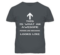 Power-Line Mechanic Looks Like Arrow Simple T Shirt