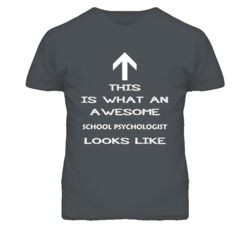 School Psychologist Looks Like Arrow Simple T Shirt
