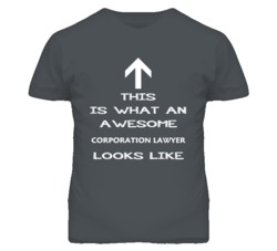 Corporation Lawyer Looks Like Arrow Simple T Shirt