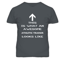 Athletic Trainer Looks Like Arrow Simple T Shirt