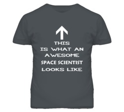 Space Scientist Looks Like Arrow Simple T Shirt