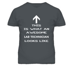Lab Technician Looks Like Arrow Simple T Shirt
