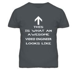 Video Engineer Looks Like Arrow Simple T Shirt