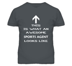 Sports Agent Looks Like Arrow Simple T Shirt