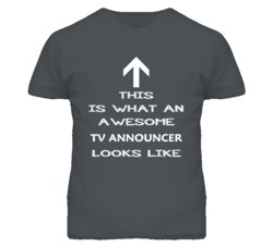 Tv Announcer Looks Like Arrow Simple T Shirt