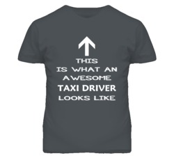 Taxi Driver Looks Like Arrow Simple T Shirt