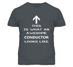Conductor Looks Like Arrow Simple T Shirt