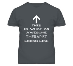 Therapist Looks Like Arrow Simple T Shirt