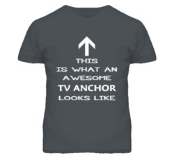 Tv Anchor Looks Like Arrow Simple T Shirt